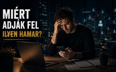 Miért hagyják abba az MLM-et az első hónapokban?